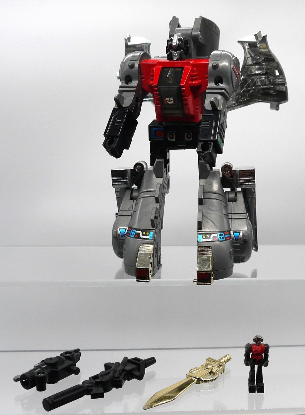 Transformers Dinobot Sludge Silver Brontosaurus Takara-Epoca:1984