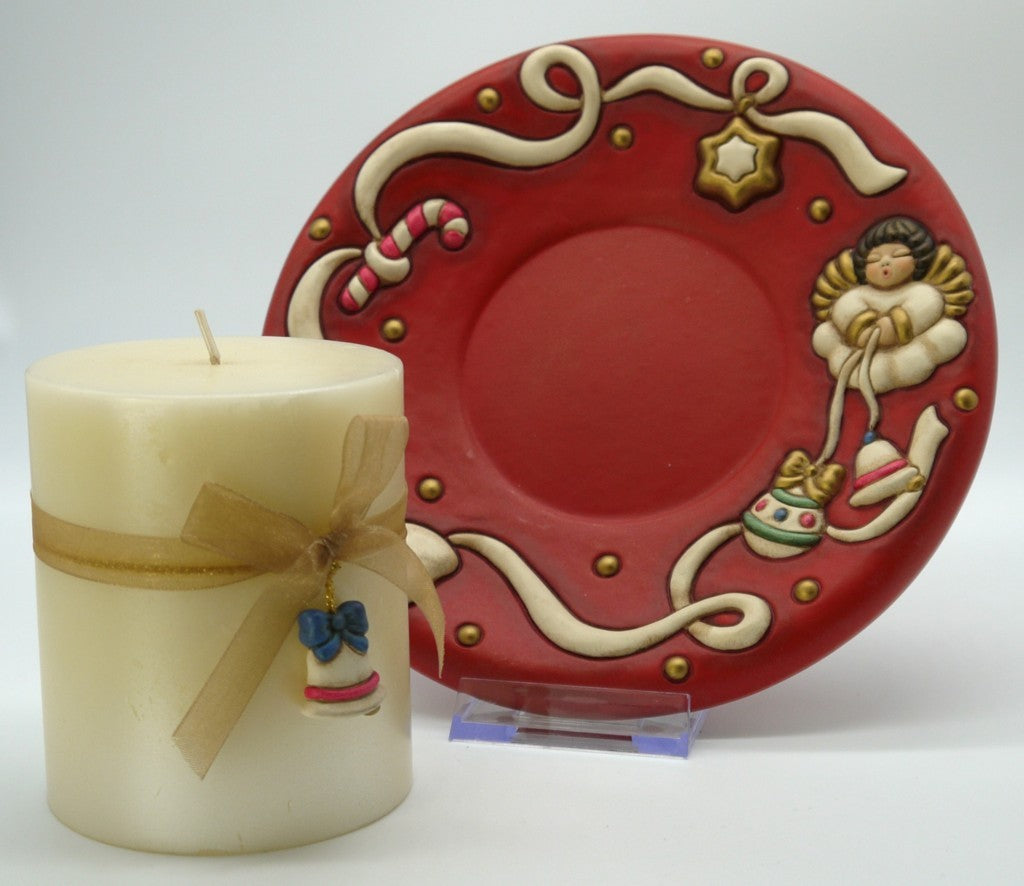 Thun portacandela con candela e pendente cod.S2131A82-Epoca: 2014