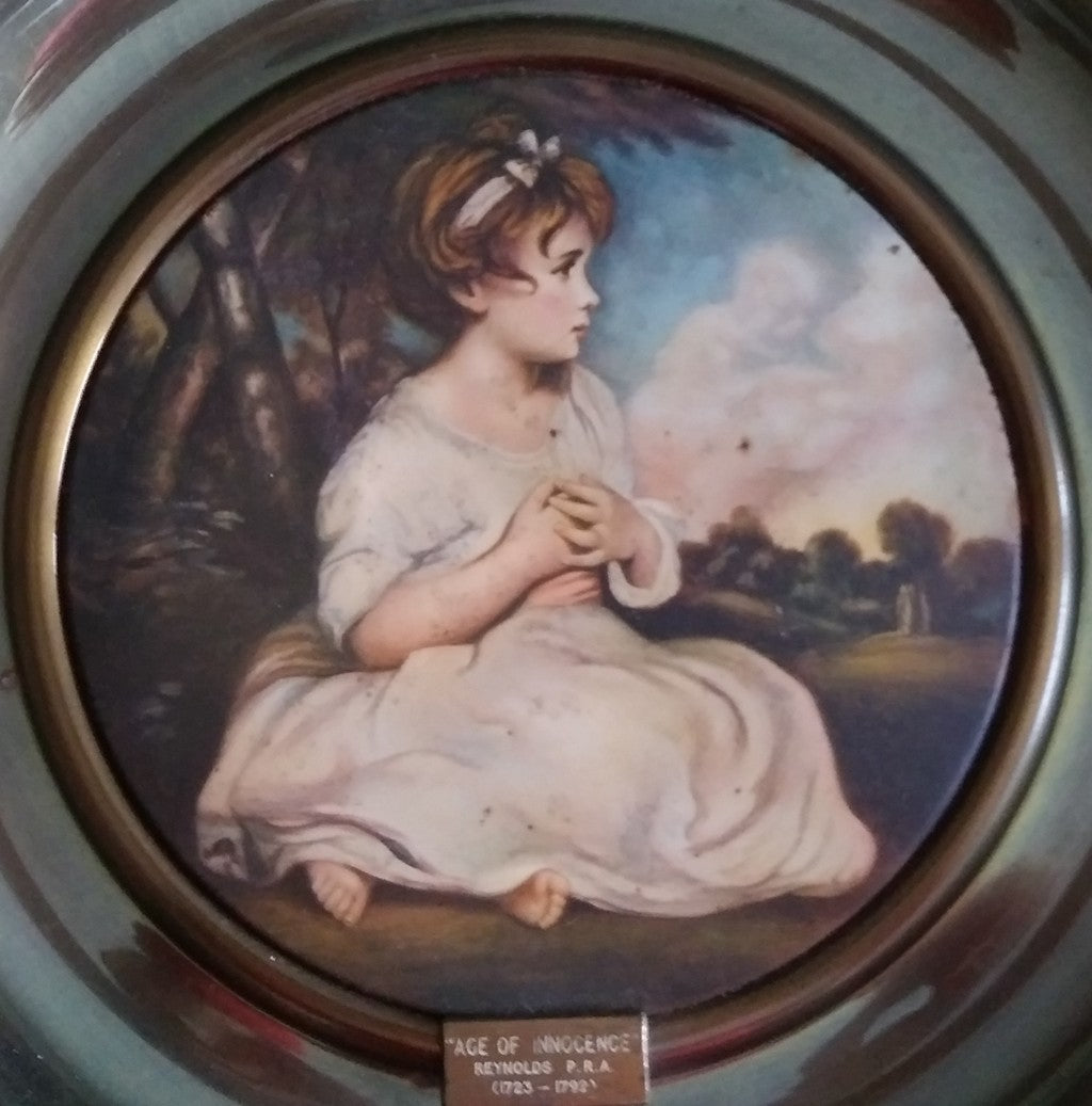 Age of Innocence (da Sir Joshua Reynolds, P.R.A. 1723-1792) dettaglio dipinto centrale