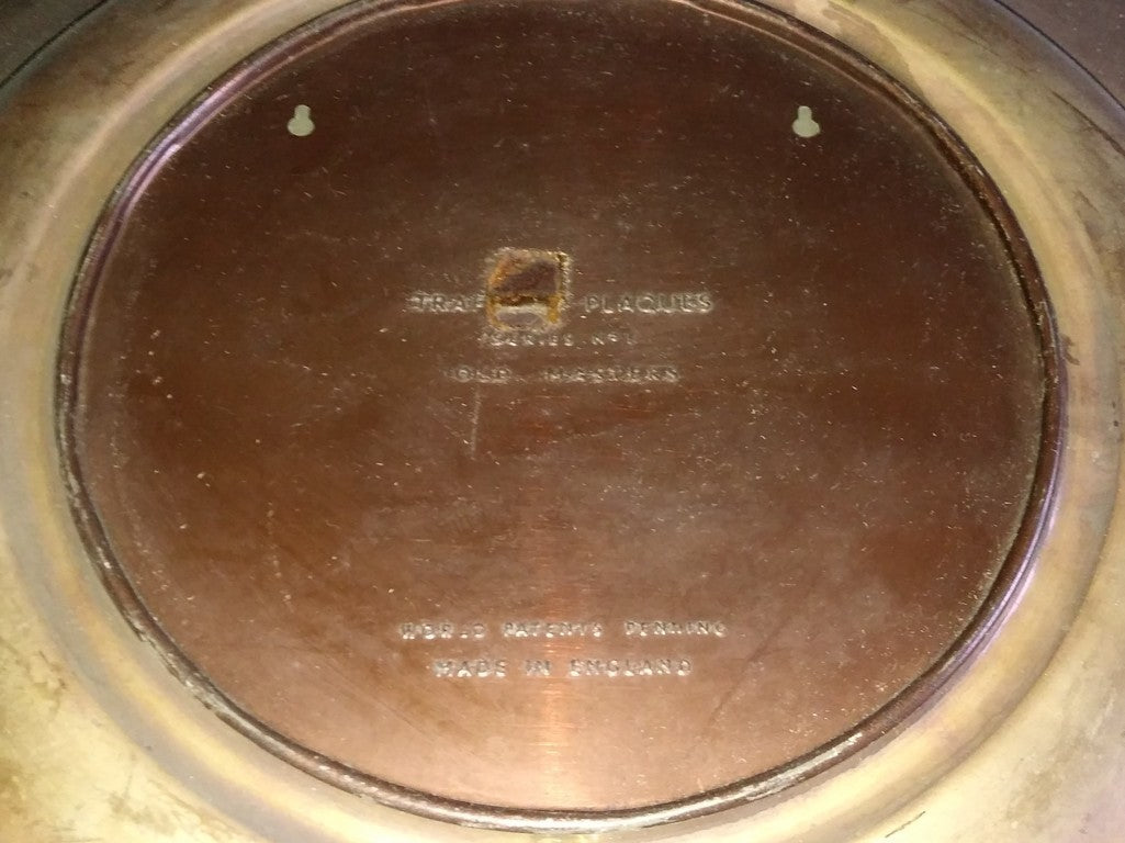 Targa da Parete Trafford Plaques “Age of Innocence” Reynolds – 43 cm – Epoca: Metà XX Secolo