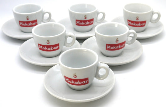 Set 6 tazzine Mokabar / IPA Italy vista globale set