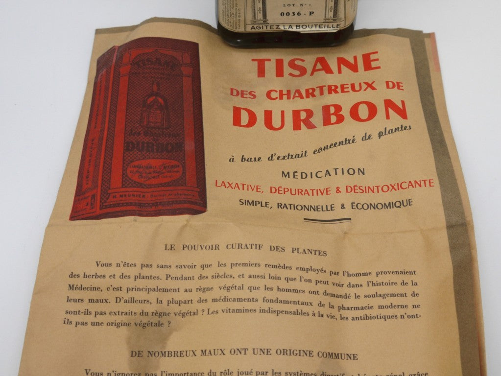 Tisane des Chartreux de Durbon -J.Berthier Grenoble- Period:1957/60