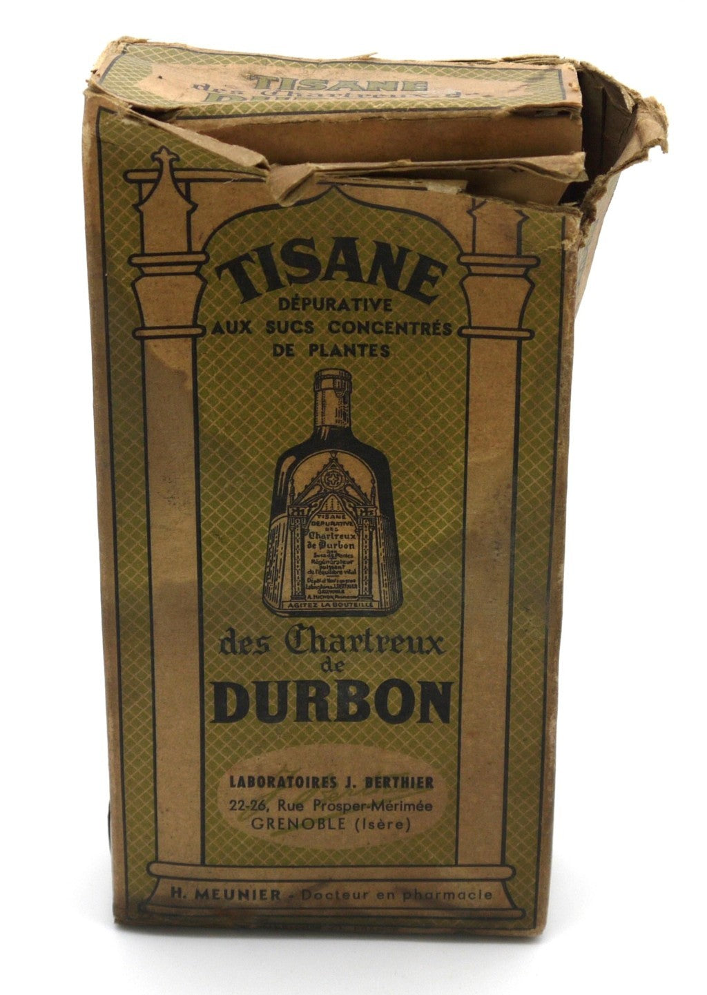 Tisane des Chartreux de Durbon -J.Berthier Grenoble- Period:1957/60