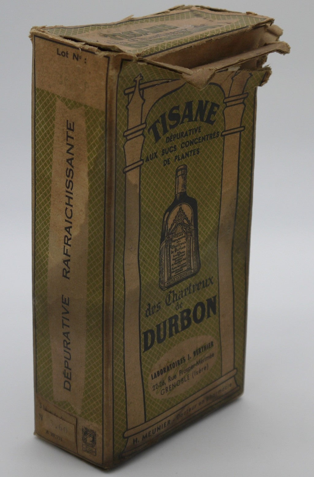 Tisane des Chartreux de Durbon -J.Berthier Grenoble- Period:1957/60