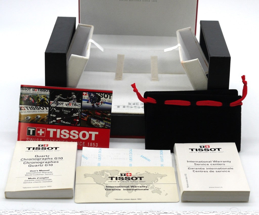 Tissot PRC 200 T461 Usato -dettaglio certificati e accessori