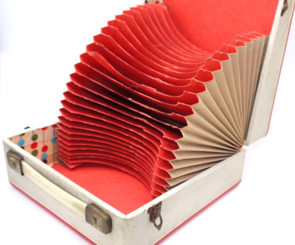 Boîtier pour disque vinyle - 45 tours/minute - Période : 1965