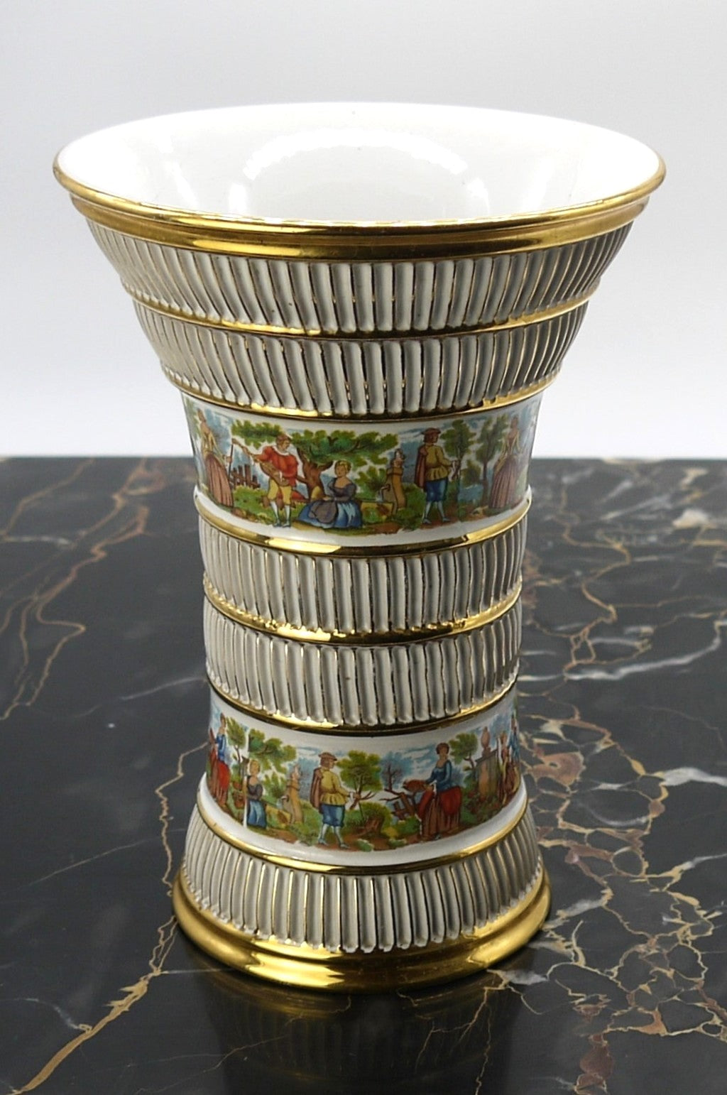 Ceramiche Fiorentine "F" indoor vase - Period: late 1950s