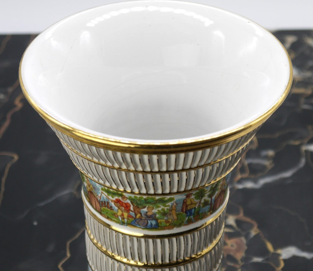 Ceramiche Fiorentine "F" indoor vase - Period: late 1950s