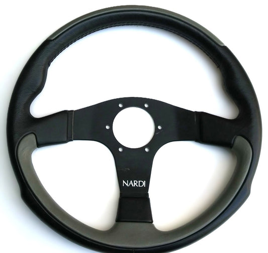 Nardi volante pelle vintage bicolore anno 1995