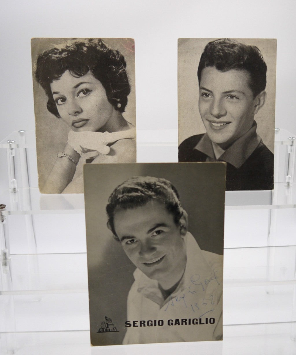 Jodie Sands, Frankie Avalon, Sergio Gariglio volantini Originali-Epoca:1950/60