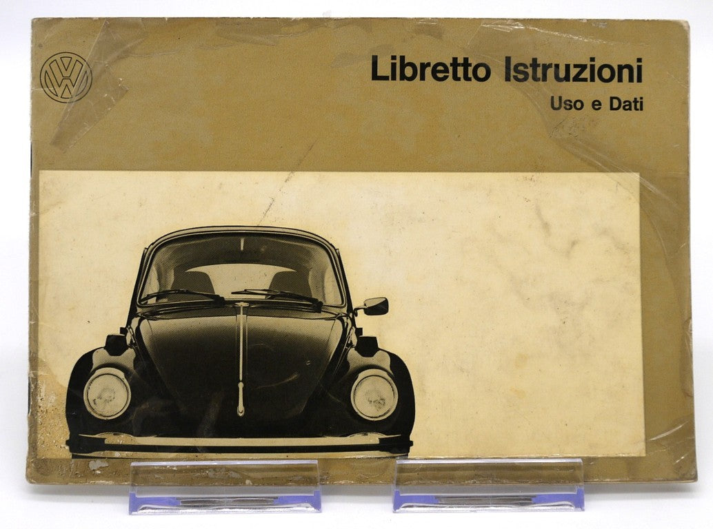 Manuels d'utilisation d'origine pour VW Coccinelle et Type 1, 2, 3 et 4 - Lot de 2 - Période : 1972