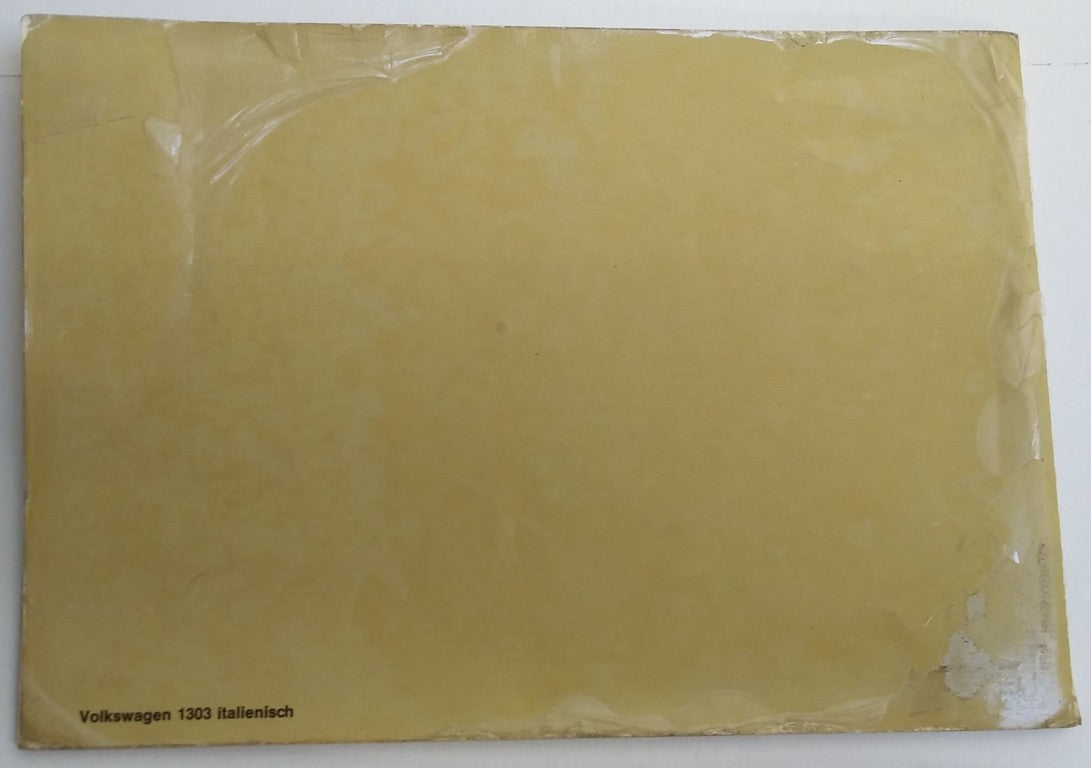 Manuels d'utilisation d'origine pour VW Coccinelle et Type 1, 2, 3 et 4 - Lot de 2 - Période : 1972