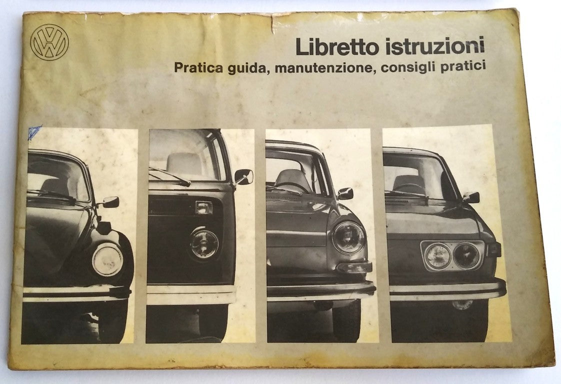 Manuels d'utilisation d'origine pour VW Coccinelle et Type 1, 2, 3 et 4 - Lot de 2 - Période : 1972