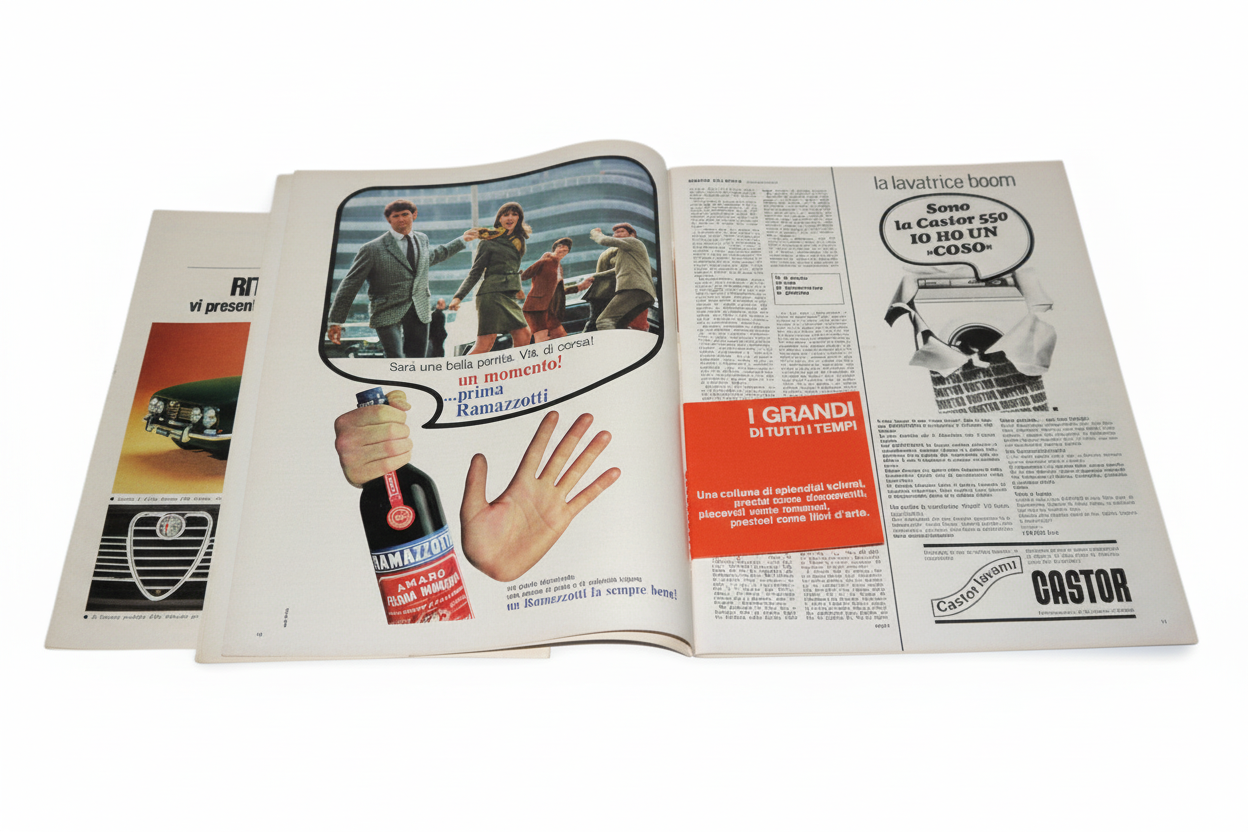 Rivista "EPOCA" con supplemento "EPOCA-AUTO" Alfa Romeo 1750-Epoca: 1968