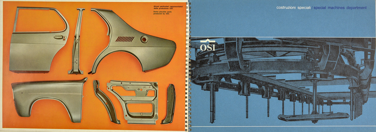 OSI Industrial Stamping Brochure Turin - Period: 1960-1970